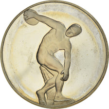 France, Medal, French Fifth Republic, Le Discobole, Myron, Arts & Culture