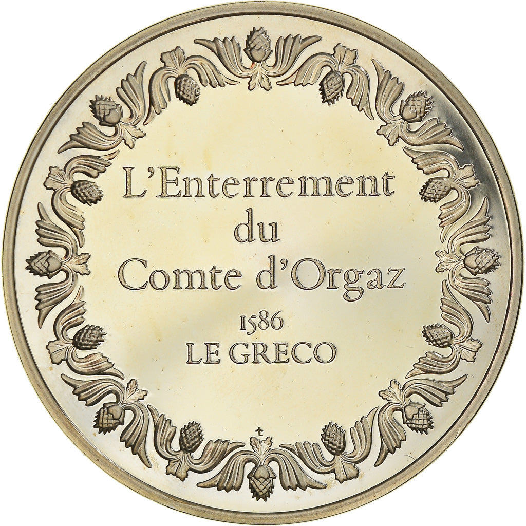 France, Medal, French Fifth Republic, L'enterrement du comte d'Orgaz, Le Greco
