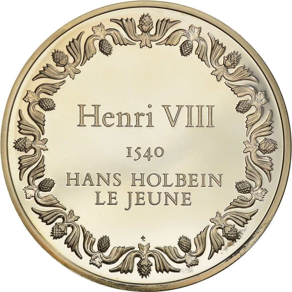 França, Medal, Quinta República Francesa, Henri VIII, Hans Holben Le Jeune