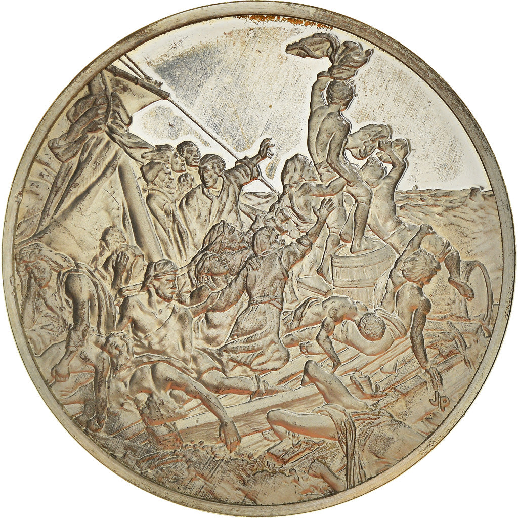França, Medal, Quinta República Francesa, Peinture, Le Radeau de la Méduse