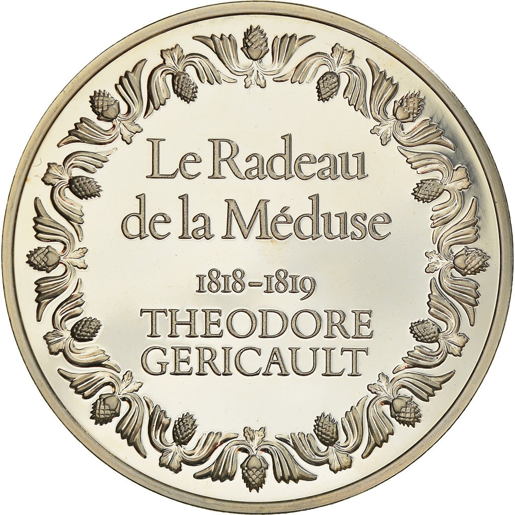 França, Medal, Quinta República Francesa, Peinture, Le Radeau de la Méduse