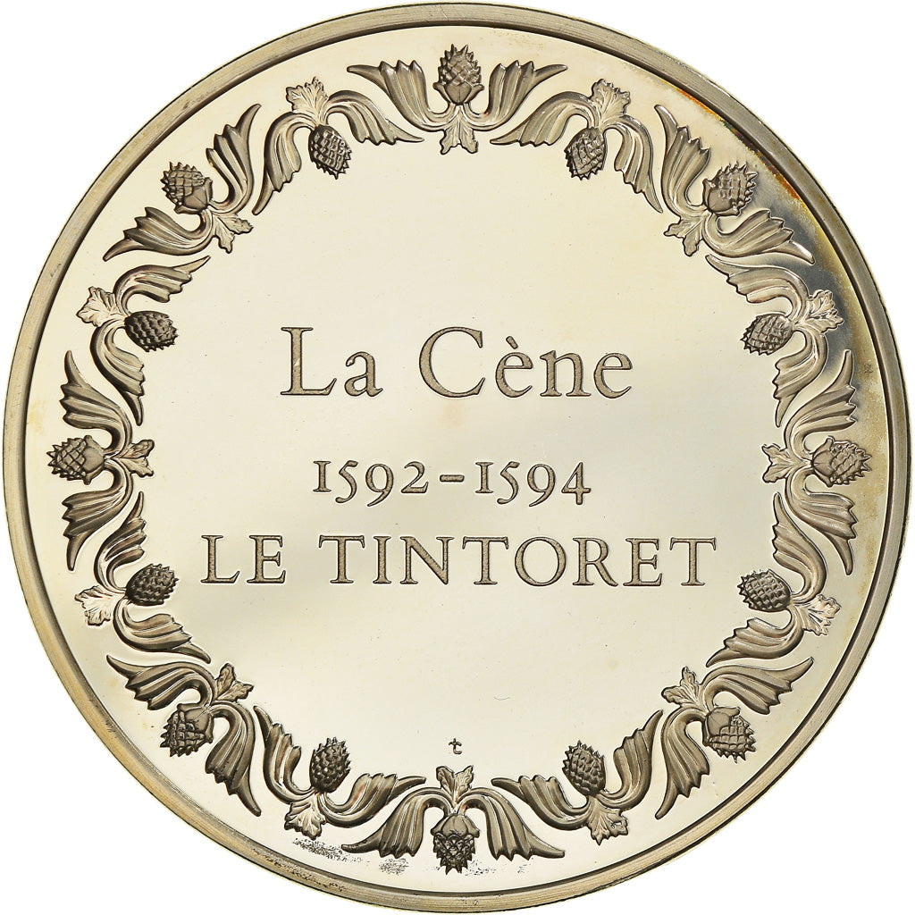 France, Medal, French Fifth Republic, Peinture, La Cène, Le Tintoret, Arts &