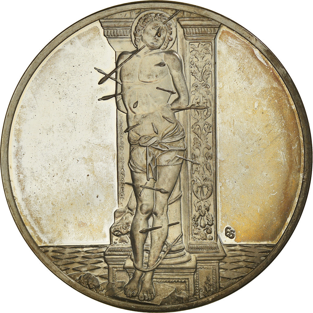 Francia, medaglia, French Fifth Republic, Saint Sébastien - Andrea Mantegna