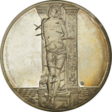 Francia, medaglia, French Fifth Republic, Saint Sébastien - Andrea Mantegna