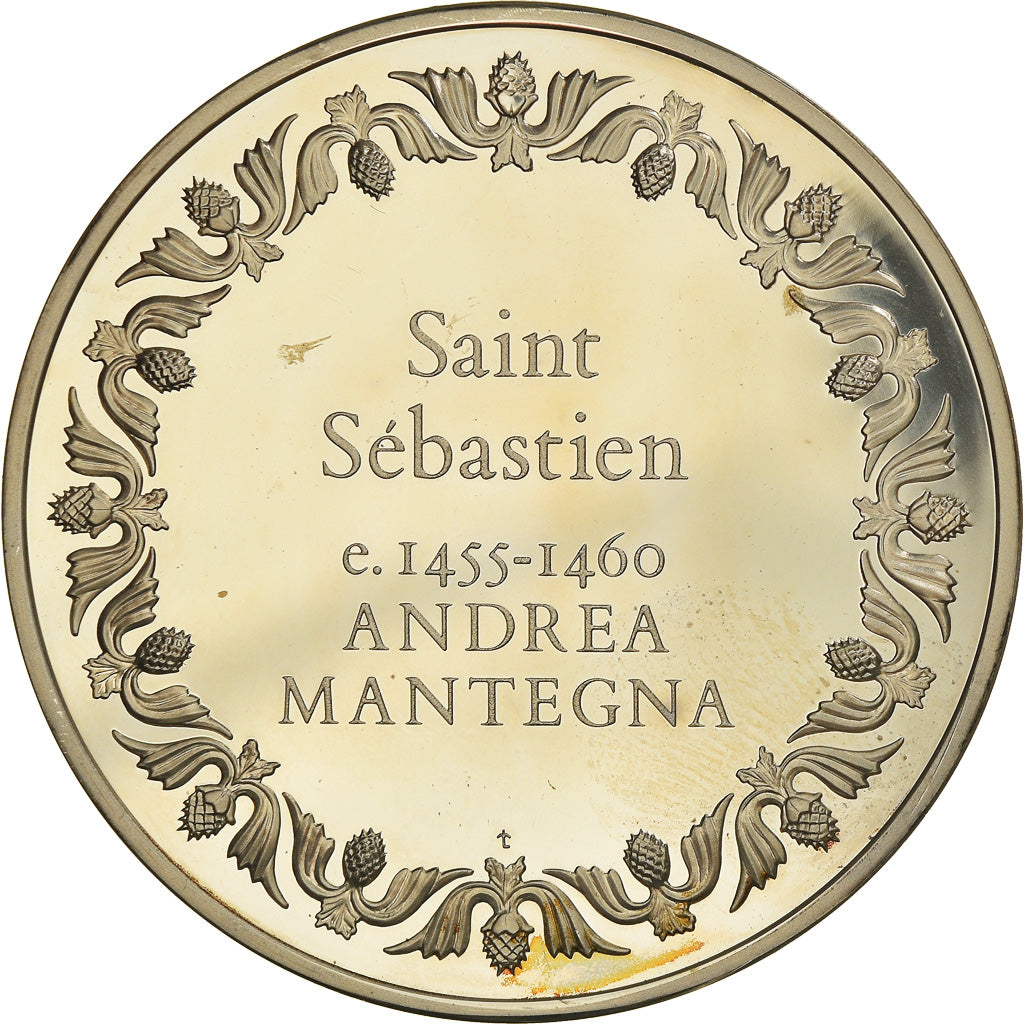 Francia, medaglia, French Fifth Republic, Saint Sébastien - Andrea Mantegna