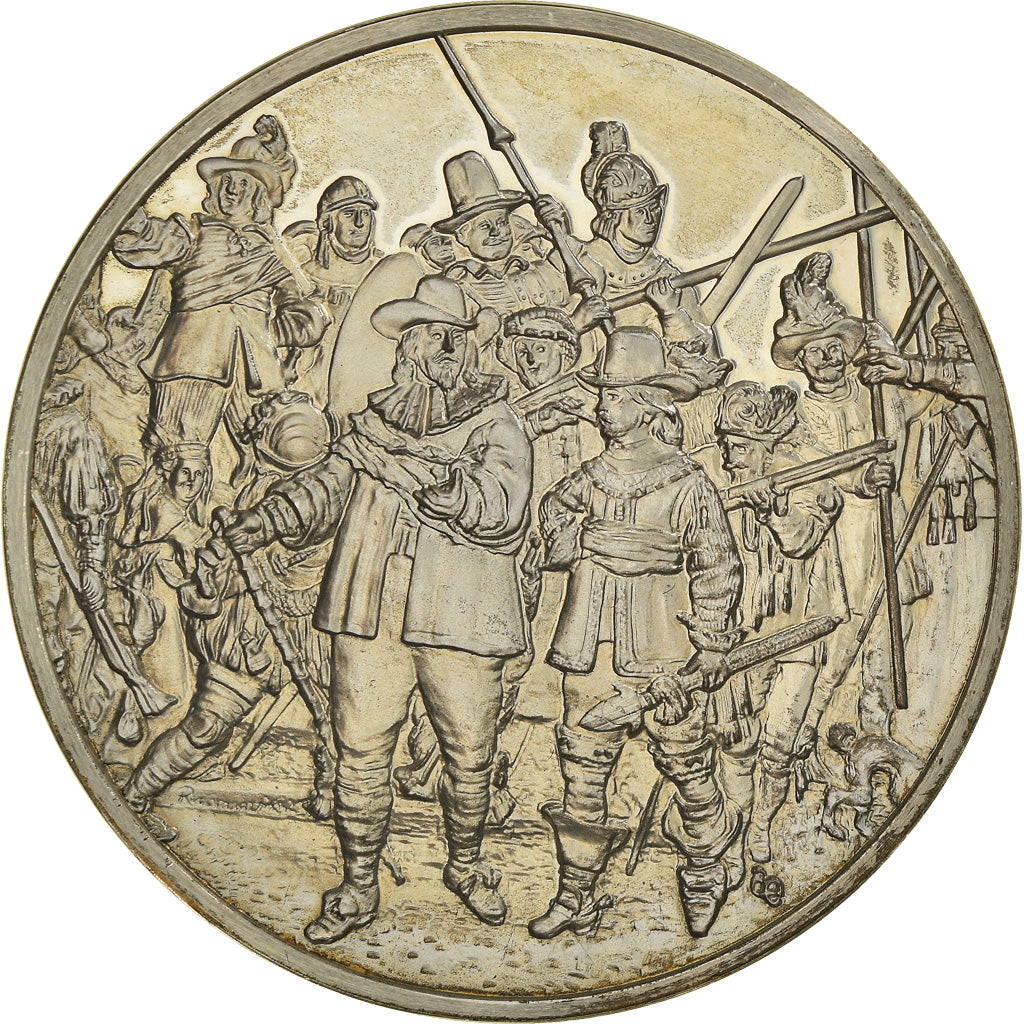 France, Médaille, French Fifth Republic, La Ronde de Nuit, Rembrandt Van Rijn