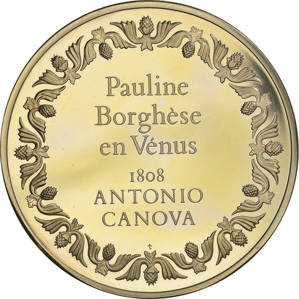 Frankreich, Medaille, French Fifth Republic, Peinture, Pauline Borghèse en