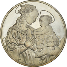 Frankreich, Medaille, French Fifth Republic, Peinture, Vierge à l'Enfant