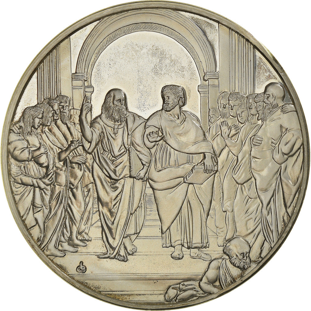 Frankrijk, Medaille, French Fifth Republic, L'Ecole d'Athènes - Raphael, Arts &