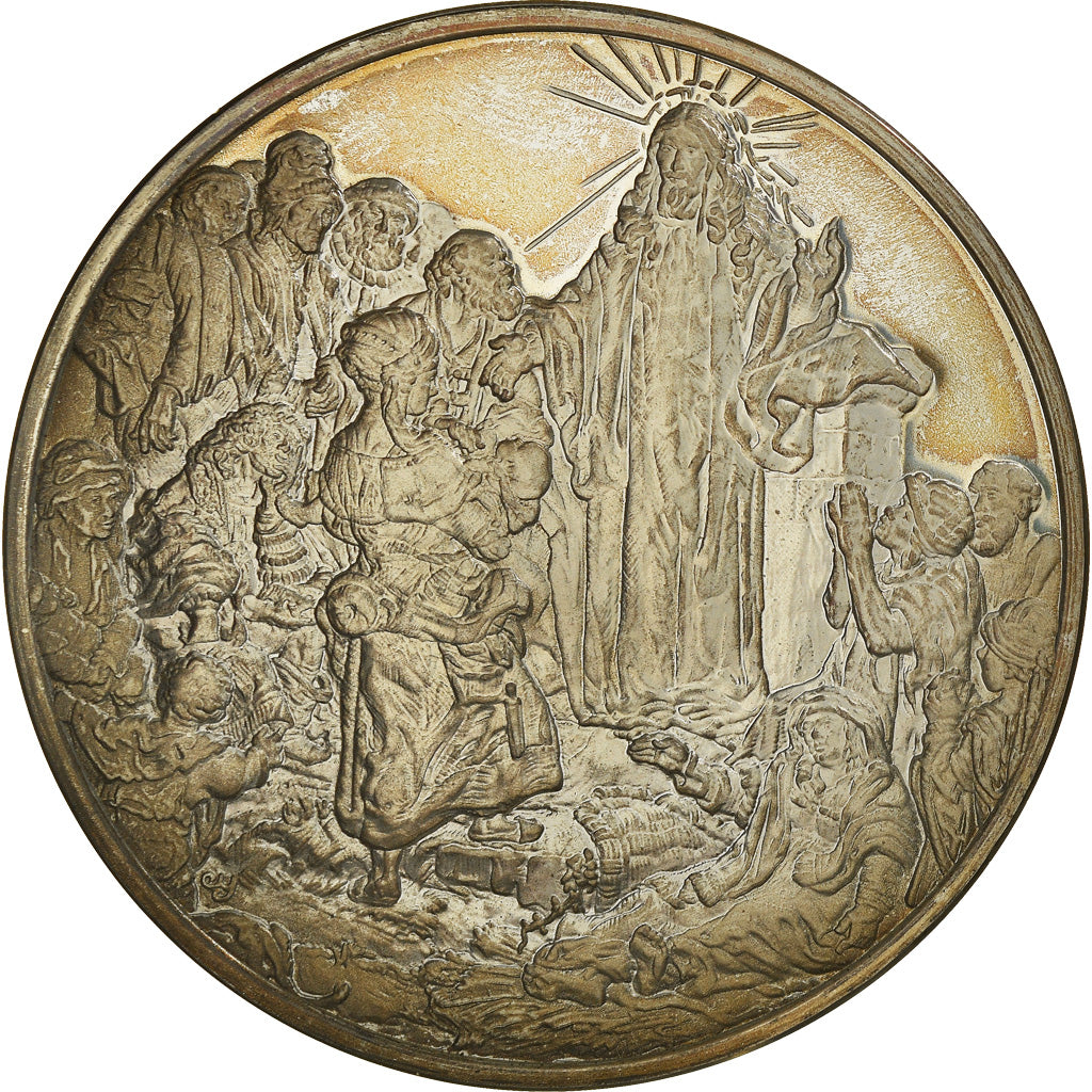 Frankrijk, Medaille, French Fifth Republic, Peinture, Rembrandt, Le Christ