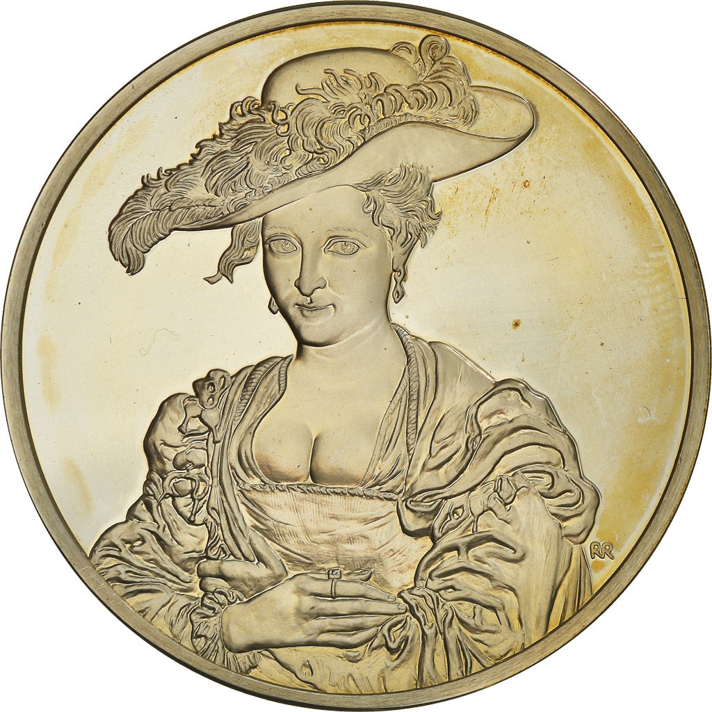 France, Medal, French Fifth Republic, Susanna Fourment - Pierre Paul Rubens