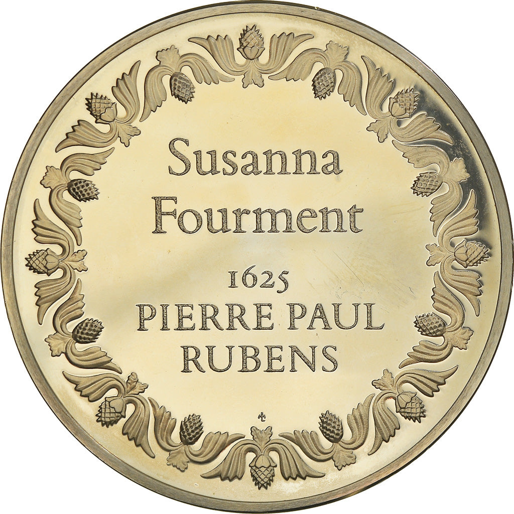 France, Medal, French Fifth Republic, Susanna Fourment - Pierre Paul Rubens