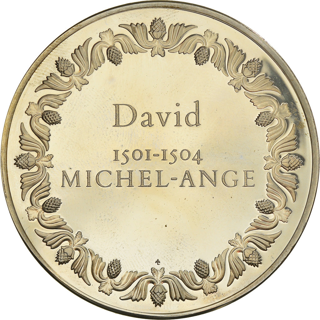 Francia, medaglia, French Fifth Republic, David, Michel-Ange, Arts & Culture