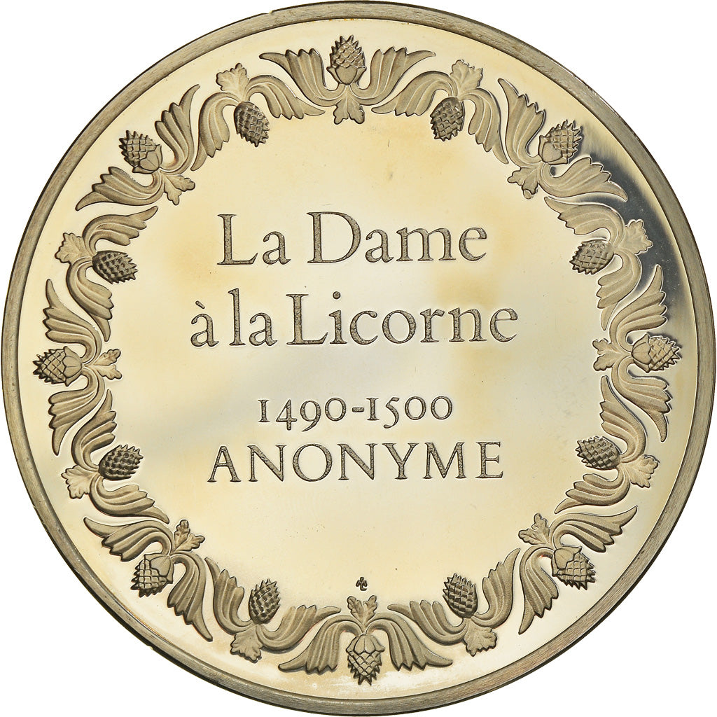 Frankreich, Medaille, French Fifth Republic, La Dame à la Licorne, Anonyme