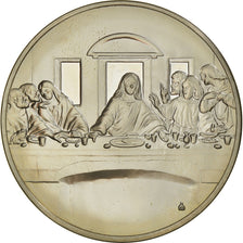 France, Médaille, French Fifth Republic, Léonard de Vinci - La Cène, Arts &
