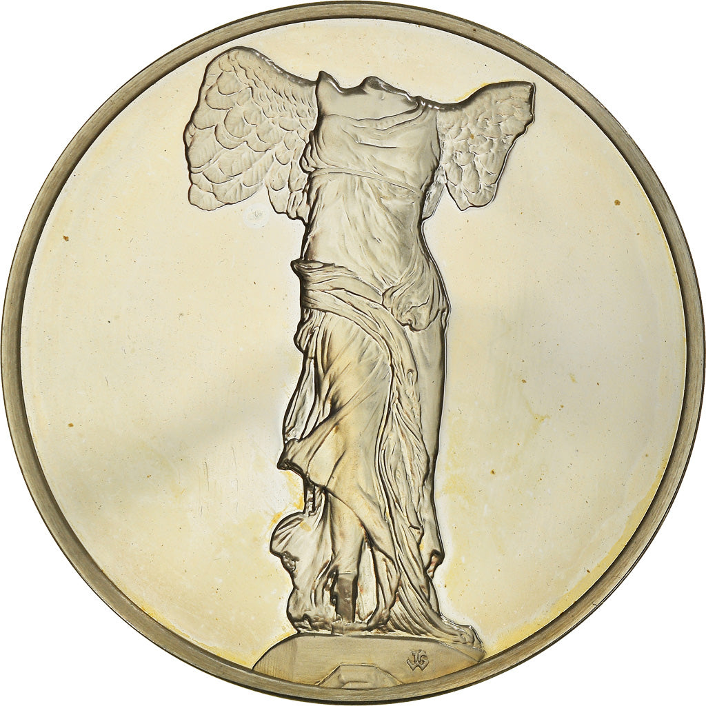 France, Medal, French Fifth Republic, La Victoire de Samothrace, Grèce, Arts &