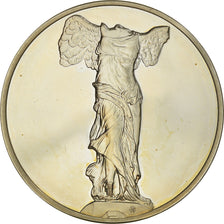 France, Medal, French Fifth Republic, La Victoire de Samothrace, Grèce, Arts &