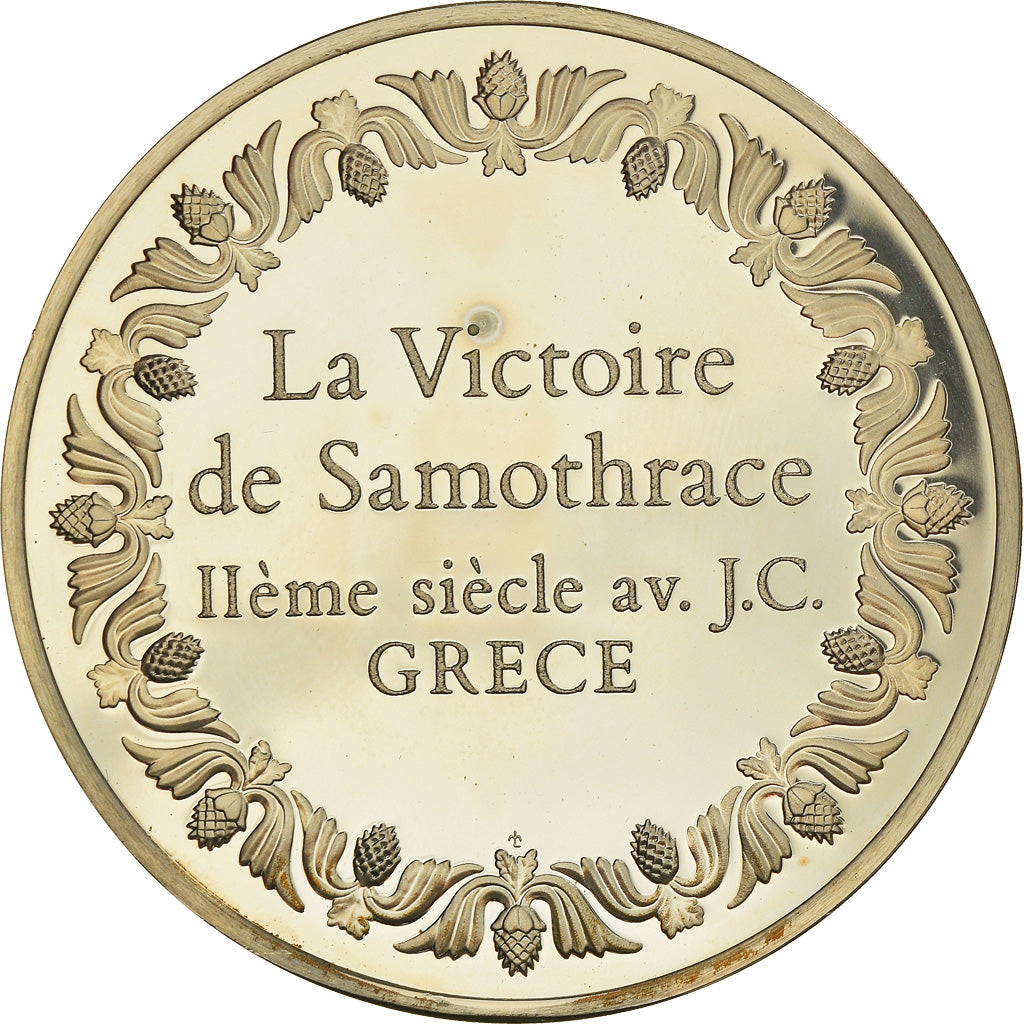 France, Medal, French Fifth Republic, La Victoire de Samothrace, Grèce, Arts &