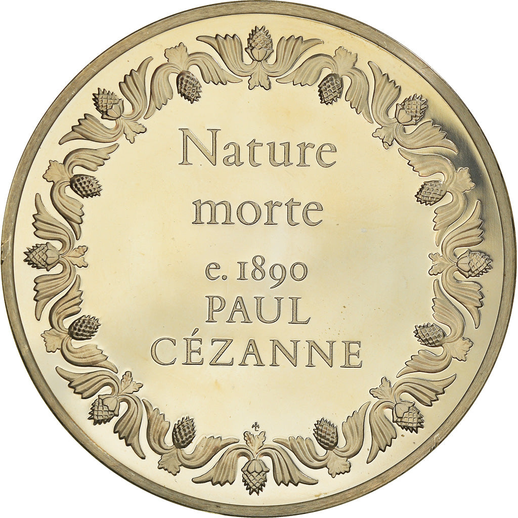 France, Medal, French Fifth Republic, Nature Morte, Paul Cézanne, Arts &