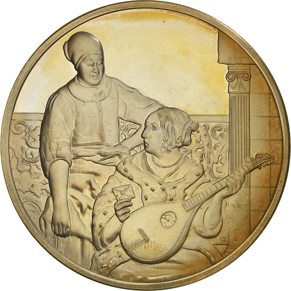 Frankrijk, Medaille, French Fifth Republic, La Lettre, Jean Vermeer, Arts &