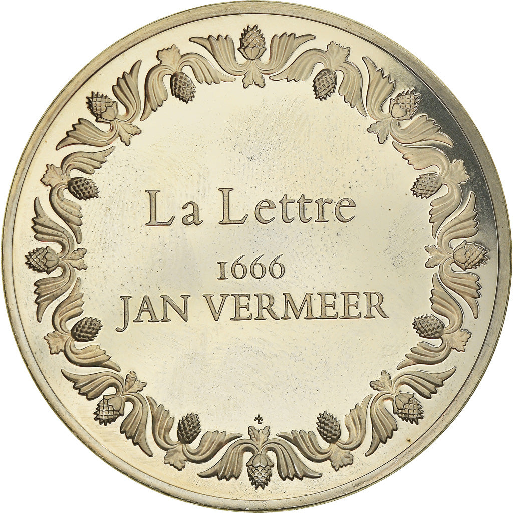 Frankrijk, Medaille, French Fifth Republic, La Lettre, Jean Vermeer, Arts &