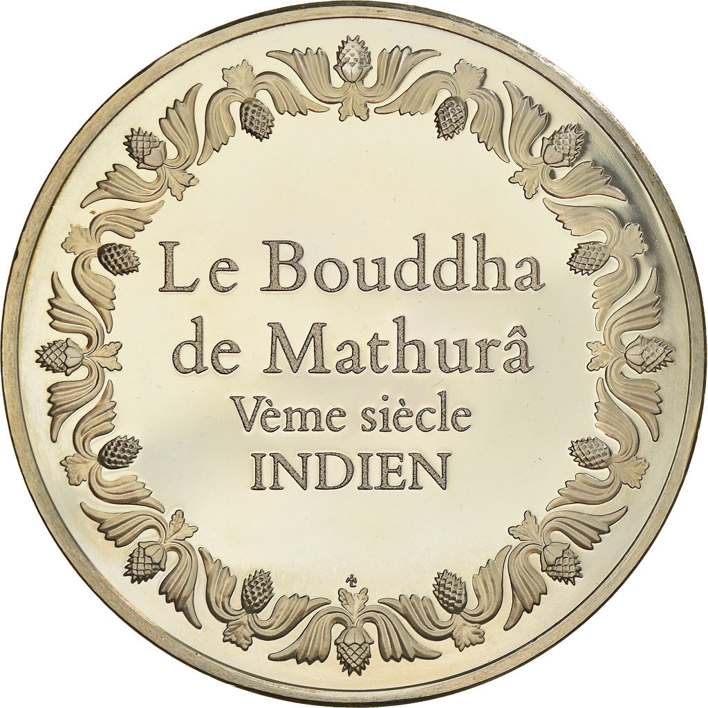 Francia, medaglia, French Fifth Republic, Le Bouddha de Mathurâ, Arts &