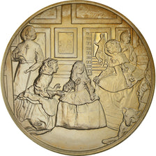 Francia, medalla, French Fifth Republic, Les Ménines, Diego Velazquez, Arts &