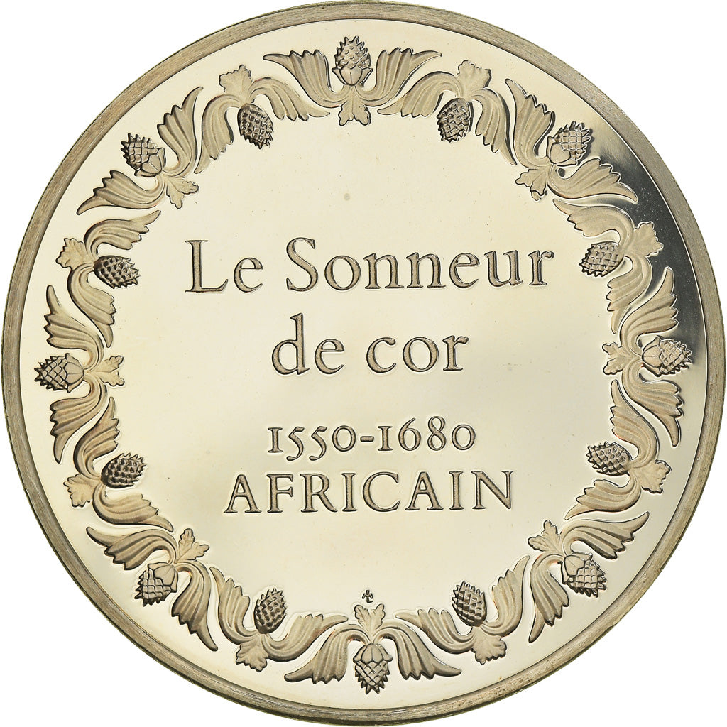 Frankreich, Medaille, French Fifth Republic, Peinture, Le Sonneur de Cor