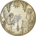 France, Médaille, French Fifth Republic, Peinture, L'Annonciation, Simone