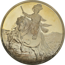 Frankreich, Medaille, French Fifth Republic, L'infant Baltasar Carlos à cheval