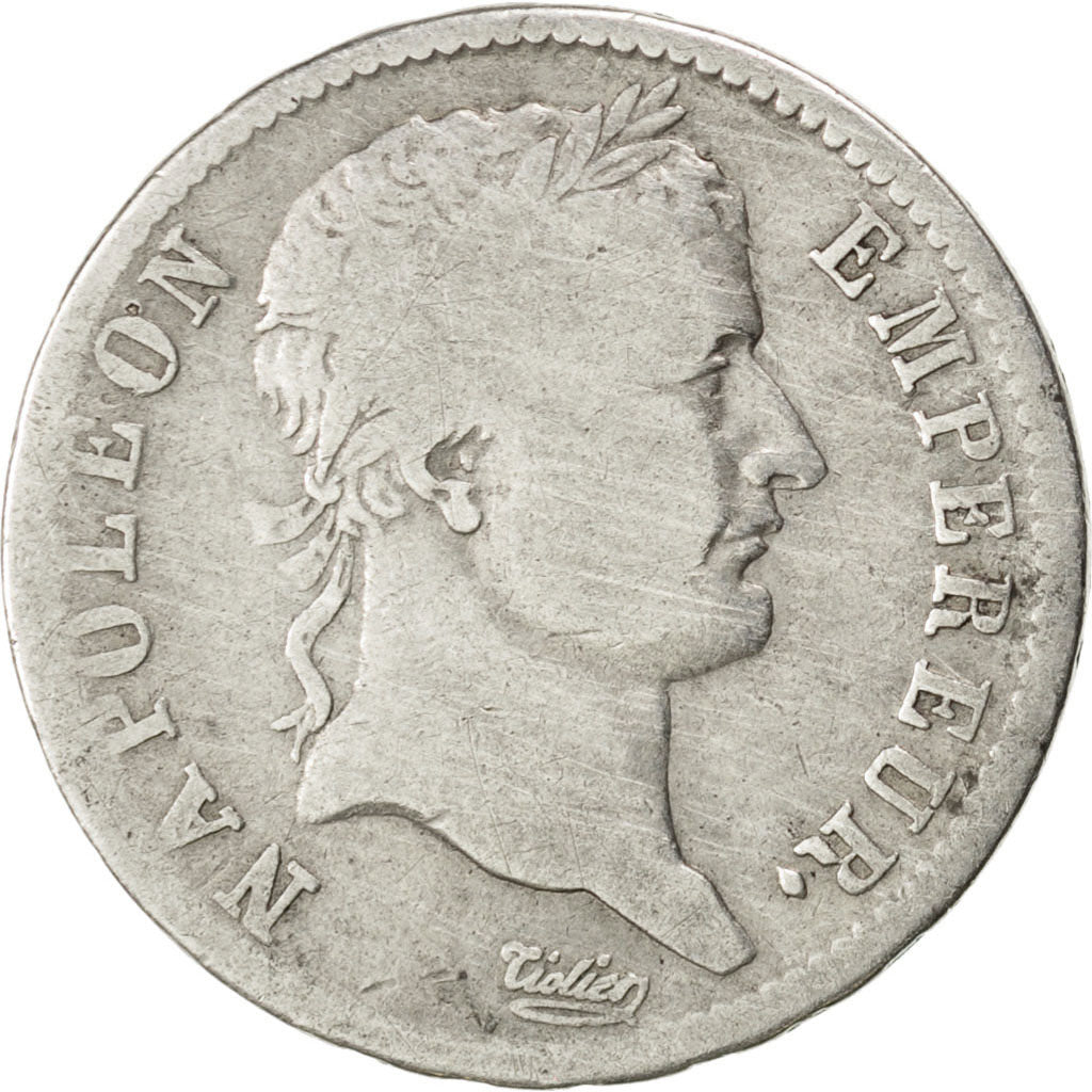 Francia, Napoléon I, Franc, 1808, Lille, B, Argento, KM:682.14, Gadoury:446
