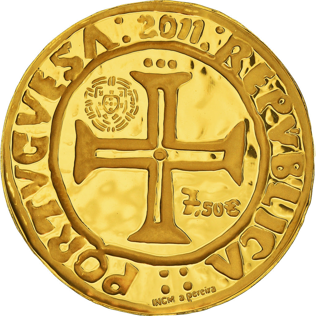 Portogallo, 7,5 Euro, 2011, Lisbon, FDC, Oro
