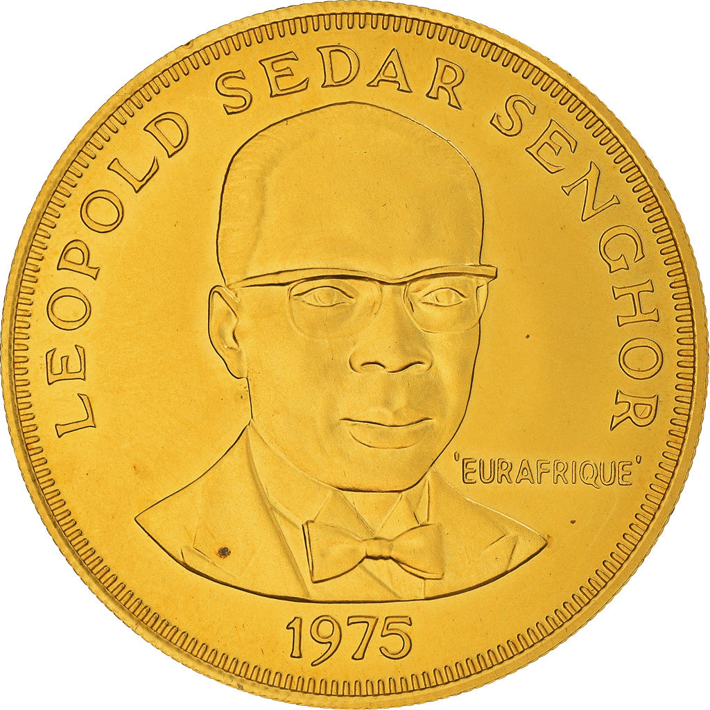 Moneta, Senegal, 2500 Francs, 1975, SPL+, Oro, KM:10