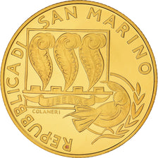 San Marino, 50 Euro, 2005, Rome, MS(65-70), Dourado, KM:471