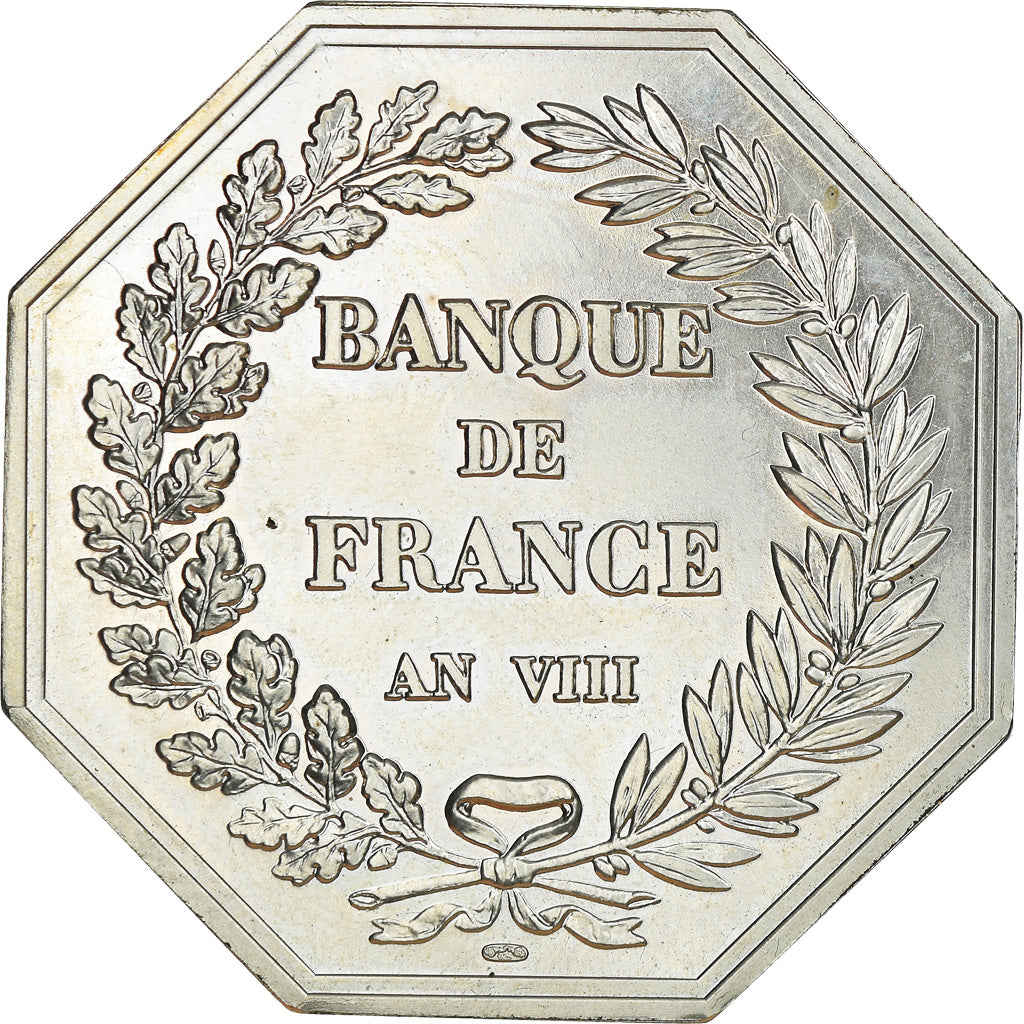 France, Token, Bank, Banque de France, Dumarest, Restrike, MS(60-62), Silver