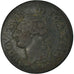 Moneta, Francja, Louis XVI, Sol à l'Ecu, 1789, Bordeaux, VF(20-25), Miedź
