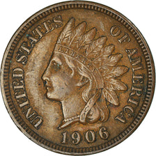 Moeda, Estados Unidos da América, Indian Head Cent, Cent, 1906, U.S. Mint