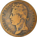 Moeda, COLÓNIAS FRANCESAS, Charles X, 5 Centimes, 1827, La Rochelle, VF(20-25)