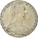 Monnaie, Autriche, Joseph II, Thaler, 1780, Vienne, Refrappe, TTB+, Argent