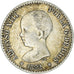 Moneda, España, Alfonso XIII, 50 Centimos, 1892, Madrid, MBC, Plata, KM:690