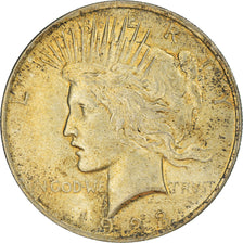 Moneta, USA, Peace Dollar, Dollar, 1923, U.S. Mint, Philadelphia, AU(50-53)