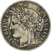 Moneta, Francia, Cérès, 5 Francs, 1849, Paris, MB+, Argento, KM:761.1