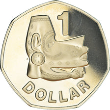 Coin, Solomon Islands, Elizabeth II, Dollar, 1978, Franklin Mint, U.S.A., Proof
