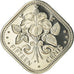 Coin, Bahamas, Elizabeth II, 15 Cents, 1976, Franklin Mint, U.S.A., Proof