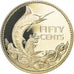 Coin, Bahamas, Elizabeth II, 50 Cents, 1976, Franklin Mint, U.S.A., Proof