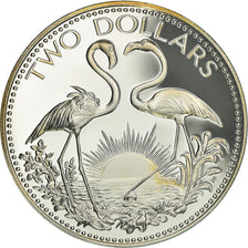 Coin, Bahamas, Elizabeth II, 2 Dollars, 1976, Franklin Mint, U.S.A., Proof