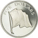 Coin, Bahamas, Elizabeth II, 5 Dollars, 1976, Franklin Mint, U.S.A., Proof
