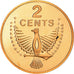 Coin, Solomon Islands, 2 Cents, 1978, Franklin Mint, Proof, MS(65-70), Bronze