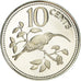 Moneta, Belize, 10 Cents, 1979, Franklin Mint, Proof, MS(65-70), Miedź-Nikiel