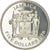 Moneta, Jamaica, Elizabeth II, 5 Dollars, 1976, Franklin Mint, USA, Proof